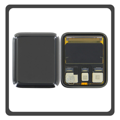 Original For Apple Watch 3 42mm GPS + Cellualr (A1861, A1891, A1892), Retina LTPO OLED LCD Display Screen Assembly Οθόνη + Touch Screen Digitizer Μηχανισμός Αφής For Smart Watch Ρολόι Black Μαύρο Pulled