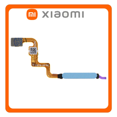 Γνήσια Original Xiaomi Redmi Note 12S 4G (2303CRA44A, 23030RAC7Y) Fingerprint Sensor Flex Αισθητήρας Δαχτυλικού Αποτυπώματος Blue Μπλε (Service Pack By Xiaomi)