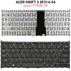 Πληκτρολόγιο Acer Swift 3 Sf314-54 no Frame us