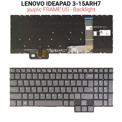 Πληκτρολόγιο Lenovo Ideapad 3-15arh7 no Frame us + Backlight