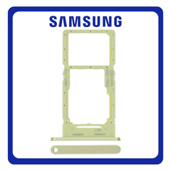 Γνήσια Original Samsung Galaxy A25 5G (SM-A256E, SM-A256E/DS) SIM Card Tray + Micro SD Tray Slot Υποδοχέας Βάση Θήκη Κάρτας SIM Personality Yellow Κίτρινο GH98-48655C​ (Service Pack By Samsung)