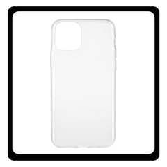Θήκη Πλάτης - Back Cover, Silicone Σιλικόνη Slim 1mm Transparent Διάφανο For iPhone 15