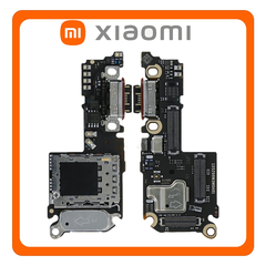 HQ OEM Συμβατό Με Xiaomi 13 (2211133C, 2211133G) USB Type-C Charging Dock Connector Flex Sub Board, Καλωδιοταινία Υπό Πλακέτα Φόρτισης + Microphone Μικρόφωνο (Premium A+)