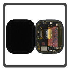 Original Apple Watch Ultra 2, 49mm (A2986, A2987) Retina LTPO OLED LCD Display Screen Assembly Οθόνη + Touch Screen Digitizer Μηχανισμός Αφής Black Μαύρο Pulled