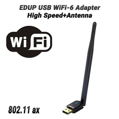 Edup usb Wifi-6 Adapter High Speed+antenna