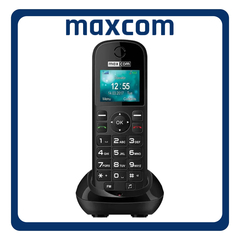 Maxcom MM35D Single SIM, Brand New Feature Mobile Phone Κινητό με  Μεγάλα Κουμπιά Black​ Μαύρο