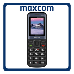 MaxCom MM718L Single SIM, Brand New Feature Mobile Phone Κινητό με  Μεγάλα Κουμπιά Black Μαύρο
