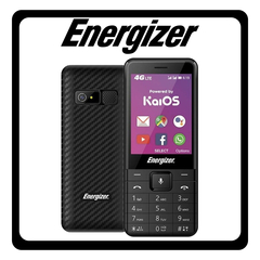 Energizer Energy E280s Dual SIM, Brand New Feature Mobile Phone Κινητό με Κουμπιά Black Μαύρο