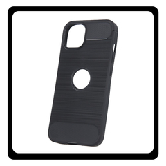 Θήκη Πλάτης - Back Cover, Silicone Σιλικόνη Black Μαύρο SImple Case iPhone 15