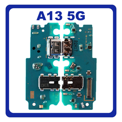 Γνήσια Original Samsung Galaxy A13 5G (SM-A136U, SM-A136U1) USB Type-C Charging Dock Connector Flex Sub Board, Καλωδιοταινία Υπό Πλακέτα Φόρτισης + Microphone Μικρόφωνο + Audio Jack Θύρα Ακουστικών GH96-15201A (Service Pack By Samsung)