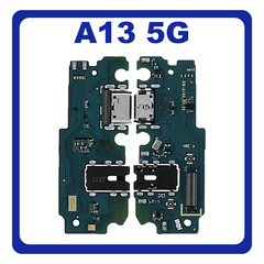 HQ OEM Συμβατό Με Samsung Galaxy A13 5G (SM-A136U, SM-A136U1) USB Type-C Charging Dock Connector Flex Sub Board, Καλωδιοταινία Υπό Πλακέτα Φόρτισης + Microphone Μικρόφωνο + Audio Jack Θύρα Ακουστικών (Premium A+)