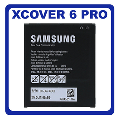 Γνήσια Original Samsung Galaxy Xcover 6 Pro, Galaxy Xcover 6Pro (SM-G736U, SM-G736U1) EB-BG736BBE Battery Μπαταρία 4050 mAh GH43-05117A (Service Pack By Samsung)