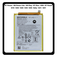 Γνήσια Original Motorola G7 Power / G8 Power Lite / G9 Play / E7 Plus / G50 / E7 Power / G10 / G30 / G20 / E30 / E40 / Defy / G31 / G51, JK50 Battery Μπαταρία Li-Pol 5000 mAh SB18C77591 SB18C98449 (Service Pack By Motorola)