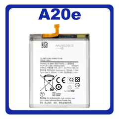 HQ OEM Συμβατό Με Samsung Galaxy A20e (SM-A202F, SM-A202K) EB-BA202ABE Battery Μπαταρία Li-Ion 3000mAh Bulk (Premium A+)