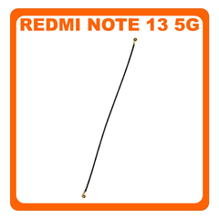 Γνήσια Original Xiaomi Redmi Note 13 5G (2312DRAABG, 2312DRAABI), Coaxial Antenna Signal Module Flex Cable Ομοαξονικό Καλώδιο Κεραίας Black Μαύρο 146mm (Service Pack By XIaomi)