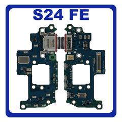 Γνήσια Original Samsung Galaxy S24 FE (SM-S721B, SM-S721B/DS) USB Type-C Charging Dock Connector Flex Sub Board, Καλωδιοταινία Υπό Πλακέτα Φόρτισης + Microphone Μικρόφωνο GH96-17724A (Service Pack By Samsung)