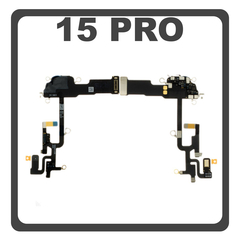 HQ OEM Συμβατό Με Apple iPhone 15 Pro, iPhone 15Pro (A2848, A3101) WiFi Antenna Flex Cable Καλωδιοταινία Κεραία Wifi (Premium A+)