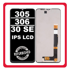 New Refurbished TCL 305 (6102D, 5164D) TCL 306 (X668, 6102H) / 30 SE (6165H) IPS LCD Display Screen Assembly Οθόνη + Touch Screen Digitizer Μηχανισμός Αφής Black Μαύρο