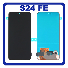 Γνήσια Original Samsung Galaxy S24 FE (SM-S721B, SM-S721B/DS) Dynamic AMOLED 2X LCD Display Screen Assembly Οθόνη + Touch Screen Digitizer Μηχανισμός Αφής Black Μαύρο GH82-35850A (Service Pack By Samsung)