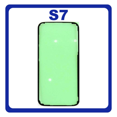 Original Γνήσιο Samsung Galaxy S7 G930 (SM-G930F, SM-G930A, SM-G930P, SM-G930V, SM-G930T, SM-G930R, SM-G930F, SM-G930FD, SM-G930W8, SM-G930S, SM-G930L, SM-G930K, SM-G9300) Adhesive Foil Sticker Battery Cover Tape Κόλλα Διπλής Όψης Πίσω Κάλυμμα Kαπάκι Μπαταρίας GH81-13702A (Service Pack By Samsung)