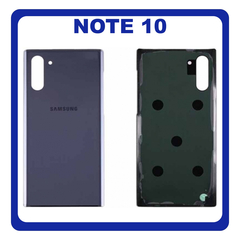 OEM HQ Samsung Galaxy Note 10 , Note10 N970 (N970F N970F/DS N970U N970U1 N970W  N9700/DS N970N) Rear Back Battery Cover Πίσω Κάλυμμα Καπάκι Μπαταρίας Black Μαύρο (Grade AAA+++)