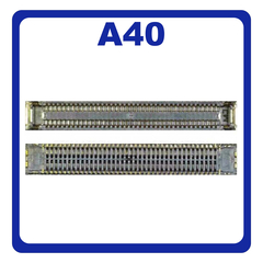 Γνήσια Original Samsung Galaxy A40 A405 (A405F/DS) A51 A515 (A515F/DS, A515F/DSN) A70 A705 (A705F/DS) A71 A715 (A715F/DS) Header Board To Board Board Connector / BTB Socket 2x39 Pin Κονέκτορας Πλακέτας 3710-004285 (Service Pack By Samsung)