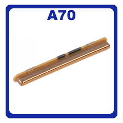 Original Γνήσιο Samsung Galaxy A70 2019 A705F (SM-A705F SM-A705FN SM-A705FN/DS) Volume Button External Side Keys Πλαινό Πλήκτρο Κουμπί Ρύθμισης Έντασης Ήχου Coral Κοραλί GH98-44194D (Service Pack By Samsung)