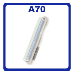Original Γνήσιο Samsung Galaxy A70 2019 A705F (SM-A705F SM-A705FN SM-A705FN/DS) Power On / Off Button External Side Key Πλαινό Πλήκτρο Κουμπί Έναρξης Εκκίνησης White Άσπρο GH98-44195B (Service Pack By Samsung)
