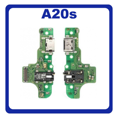 Γνήσιο Original Samsung Galaxy A20s A207 (A207F, A207F/DS) Καλωδιοταινία Φόρτισης SUB Charging Board (Charge Connector Dock Flex) + Mic Μικρόφωνο GH81-17775A (Service Pack By Samsung)