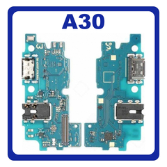 Γνήσιο Original Samsung Galaxy A30 A305 (SM-A305F, SM-A305FN, SM-A305G, SM-A305GN, SM-A305YN, SM-A3050, SM-A305N, SM-A305GT, SM-A305F/DS, SM-A305FN/DS, SM-A305G/DS, SM-A305GT/DS, SM-A305GN/DS) Καλωδιοταινία Φόρτισης SUB Charging Board (Charge Connector Dock Flex) + Mic Μικρόφωνο GH96-12435A (Service Pack By Samsung)