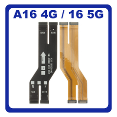 Γνήσια Original Samsung Galaxy A16 4G (SM-A165F, SM-A165F/DS)  / A16 5G (SM-A166B, SM-A166B/DS) Main Flex Cable Κεντρική Καλωδιοταινία GH82-36147A (Service Pack By Samsung)