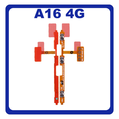 Γνήσια Original Samsung Galaxy A16 4G (SM-A165F, SM-A165F/DS)  / A16 5G (SM-A166B, SM-A166B/DS) Power Key Flex Cable On/Off + Volume Key Buttons Καλωδιοταινία Πλήκτρων Εκκίνησης + Έντασης Ήχου GH59-15671A (Service Pack By Samsung)