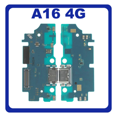 Γνήσια Original Samsung Galaxy A16 4G (SM-A165F, SM-A165F/DS) USB Type-C Charging Dock Connector Flex Sub Board, Καλωδιοταινία Υπό Πλακέτα Φόρτισης + Microphone Μικρόφωνο GH96-18451A (Service Pack By Samsung)