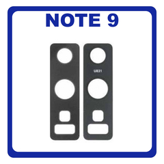 Original Γνήσιο Samsung Galaxy Note 9 Note9 N960 (SM-N960F/DS) Rear Back Camera Lens Πίσω Τζαμάκι Κάμερας Black Μαύρο GH64-06883A (Service Pack By Samsung)