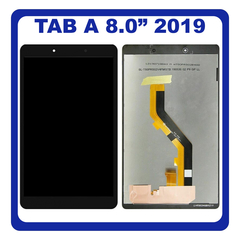 OEM HQ Samsung Galaxy Tab A 8.0 2019 8" Wi-Fi (SM-T290) TFT LCD Display Assembly Screen Οθόνη + Touch Screen Digitizer Μηχανισμός Αφής Black Μαύρο (Premium A+)