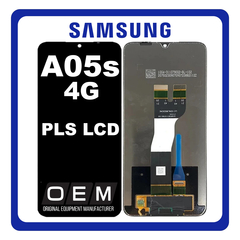 HQ OEM Συμβατό Με Samsung Galaxy A05s 4G (SM-A057F, SM-A057F/DS) PLS LCD Display Screen Assembly Οθόνη + Touch Screen Digitizer Μηχανισμός Αφής Black Μαύρο (Premium A+)