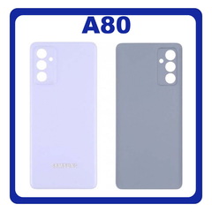 OEM HQ Samsung Galaxy A80 2021 Rear Back Battery Cover Πίσω Κάλυμμα Καπάκι Πλάτη Μπαταρίας Violet Μωβ (Grade AAA+++)