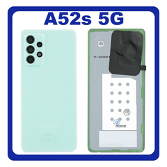 Γνήσια Original Samsung Galaxy A52s 5G (SM-A528B, SM-A528B/DS) Rear Battery Cover Πίσω Καπάκι Μπαταρίας Green Πράσινο GH82-26858F (Service Pack By Samsung)