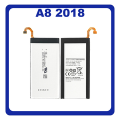 HQ OEM Συμβατό Με Samsung Galaxy A8 2018, (A530F, A530F/DS) EB-BA530ABE Battery Μπαταρία Li-Ion 3000 mAh Bulk (Premium A+)