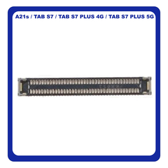 Γνήσια Original Samsung Galaxy A21s (SM-A217F), Galaxy Tab S7 (SM-T870,SM-T870), Galaxy Tab S7+ (SM-T970), Galaxy Tab S7+ 5G (SM-T976) Header Board To Board Board Connector / BTB Socket  2x39 Pin Κονέκτορας Πλακέτας 3710-004279 (Service Pack By Samsung)