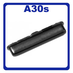 Γνήσιο Original Samsung Galaxy A30s A307 (SM-A307F, SM-A307FN, SM-A307G, SM-A307GN, SM-A307GT, SM-A307F/DS, SM-A307FN/DS, SM-A307G/DS, SM-A307GN/DS, SM-A307GT/DS) Power On / Off Button External Side Key Πλαινό Πλήκτρο Κουμπί Έναρξης Εκκίνησης Prism Crush Black Μαύρο GH64-07658A (Service Pack By Samsung)