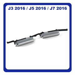 Γνήσια Original Samsung Galaxy J3 2016 (SM-j320), J5 2016 (SM-J510), J7 2016 (SM-J710) Volume Button External Side Keys Πλαινό Πλήκτρο Κουμπί Ρύθμισης Έντασης Ήχου White Άσπρο GH64-05408A (Service Pack By Samsung)​