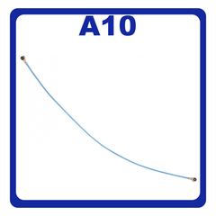 Γνήσια Original Samsung Galaxy A10 A105 (SM-A105F/DS, SM-A105FN/DS, SM-A105G/DS, SM-A105M/DS) CBF Coaxial Antenna Cable 108.2mm Καλώδιο Κεραίας Ομοαξονικό Blue Μπλε GH39-01990A (Service Pack By Samsung)