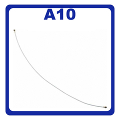 Γνήσια Original Samsung Galaxy A10 A105 (SM-A105F/DS, SM-A105FN/DS, SM-A105G/DS, SM-A105M/DS) CBF Coaxial Antenna Cable 145.5mm Καλώδιο Κεραίας Ομοαξονικό White Άσπρο GH39-01989A (Service Pack By Samsung)