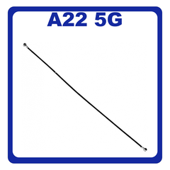 Original Γνήσιο Samsung Galaxy A22 5G A226 (SM-A226B, SM-A226B/DS, SM-A226B/DSN) CBF Coaxial Antenna Cable Καλώδιο Κεραίας Ομοαξονικό Black Μαύρο GH81-20734A (Service Pack By Samsung)