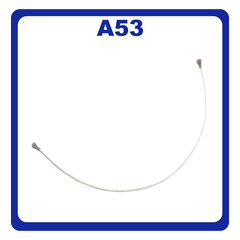Γνήσια Original Samsung Galaxy A53 5G (SM-A536B, SM-A536B/DS) Coaxial Antenna Signal Module Flex Cable Ομοαξονικό Καλώδιο Κεραίας 128.5mm White Άσπρο GH39-02130A (Service Pack By Samsung)
