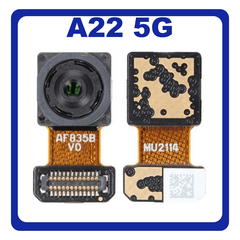 Original Γνήσιο Samsung Galaxy A22 5G A226 (SM-A226B, SM-A226B/DS, SM-A226B/DSN) Front Selfie Camera Module Flex 8 MP f/2.0 Wide Μπροστινή Μπροστά Κάμερα GH81-20722A (Service Pack By Samsung)