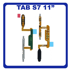 Γνήσια Original Samsung Galaxy Tab S7 T870 11" (SM-T870, SM-T875, SM-T876B) ​Fingerprint Flex Sensor Αισθητήρας Δακτυλικού Αποτυπώματος Mystic Black Μαύρο GH96-13643A (Service Pack By Samsung)