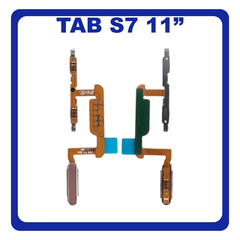 ​Γνήσια Original Samsung Galaxy Tab S7 T870 11" (SM-T870, SM-T875, SM-T876B) Fingerprint Flex Sensor Αισθητήρας Δακτυλικού Αποτυπώματος Mystic Bronze GH96-13643C​ (Service Pack By Samsung)