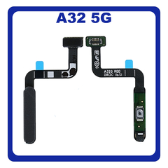 Γνήσια Original Samsung Galaxy A32 5G, A 32 5G (SM-A326B, SM-A326B/DS) Fingerprint Flex Sensor Αισθητήρας Δακτυλικού Αποτυπώματος Awesome Black Μαύρο GH96-14184A (Service Pack By Samsung)